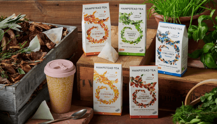 Hampstead Tea Plastic Free Organic Tea and Tea Bags